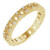 14K Yellow Gold 1/6 CTW Natural Diamond Negative Space Eternity Band