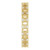14K Yellow Gold 1/6 CTW Natural Diamond Negative Space Eternity Band