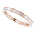 14K Rose Gold 7/8 CTW  Diamond Eternity Band