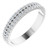 14K White Gold 3/4 CTW Natural Diamond Eternity Band