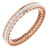 14K Rose Gold 7/8 CTW Natural Diamond Eternity Band