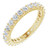 14K Yellow Gold 1 1/2 CTW Diamond Eternity Band