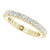 14K Yellow Gold 1 1/2 CTW Diamond Eternity Band