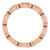 14K Rose Gold 1/6 CTW Natural Diamond Eternity Band