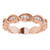 14K Rose Gold 1/6 CTW Natural Diamond Eternity Band