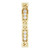 14K Yellow Gold 1/4 CTW Natural Diamond Eternity Band