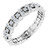 14K White Gold 5/8 CTW Natural Diamond Eternity Band