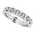 14K White Gold 5/8 CTW Natural Diamond Eternity Band