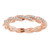 14K Rose Gold 1/4 CTW Natural Diamond Twisted Eternity Band