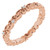 14K Rose Gold .05 CTW Natural Diamond Eternity Band