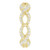 18K Yellow Gold 1/2 CTW Natural Diamond Sculptural Eternity Band