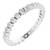 14K White Gold 1/2 CTW Natural Round Diamond Eternity Band