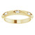 14K Yellow Gold 1/5 CTW Natural Baguette Diamond Eternity Band