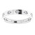 14K White Gold 1/5 CTW Natural Diamond Comfort Eternity Band