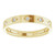 14K Yellow Gold 1/5 CTW Natural Diamond Comfort Eternity Band