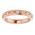 14K Rose Gold 1/5 CTW Round Natural Diamond Eternity Band