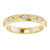 14K Yellow Gold 1/5 CTW Round Natural Diamond Eternity Band
