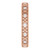 14K Rose Gold 1/4 CTW Natural Diamond Floral Eternity Band