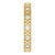 14K Yellow Gold 1/4 CTW Natural Diamond Floral Eternity Band