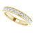 14K Yellow Gold 5/8 CTW Channel-Set Lab-Grown Diamond Anniversary Band