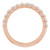 14K Rose Gold 1 1/5 CTW Natural Diamond Anniversary Band