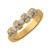 14K Yellow Gold 3/8 CTW Natural Diamond Anniversary Band