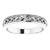 14K White Gold .04 CTW Natural Diamond Celtic Anniversary Band