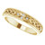 14K Yellow Gold .04 CTW Natural Diamond Celtic Anniversary Band