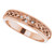 14K Rose Gold .04 CTW Natural Diamond Celtic Anniversary Band