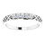 14K White Gold 1/6 CTW Natural Diamond Celtic Anniversary Band