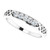 14K White Gold 1/6 CTW Natural Diamond Celtic Anniversary Band