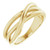 14K Yellow Gold Intertwined Ring