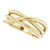 14K Yellow Gold Intertwined Ring