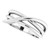 14K White Gold Intertwined Ring