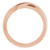 14K Rose Gold Intertwined Ring