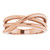 14K Rose Gold Intertwined Ring