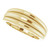 14K Yellow Gold Triple Dome Ring