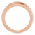 14K Rose Gold Triple Dome Ring