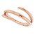 14K Rose Gold Freeform Ring