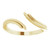 14K Yellow Gold Bypass Ring