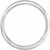 14K White Gold Claddagh Ring