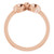 14K Rose Gold Bow-Tie Ring