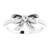 14K White Gold Bow-Tie Ring