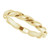 14K Yellow Gold 3 mm Twisted Band Size 7