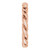 14K Rose Gold 3 mm Twisted Band Size 7