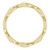 14K Yellow Gold Rope Design Band