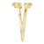 14K Yellow Gold Arrow Ring
