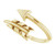 14K Yellow Gold Arrow Ring