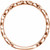 14K Rose Gold Wave Ring