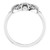 14K White Gold 1/4 CTW Natural Diamond Vintage Ring